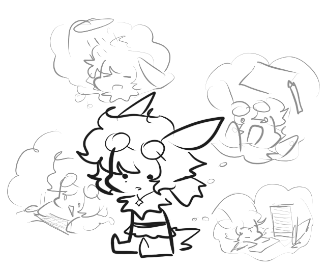 jolteonwglasses's tweet photo. how i feel rn that i have 10000000000000 things to do and can't organize myself https://t.co/RdZ5mI97zx