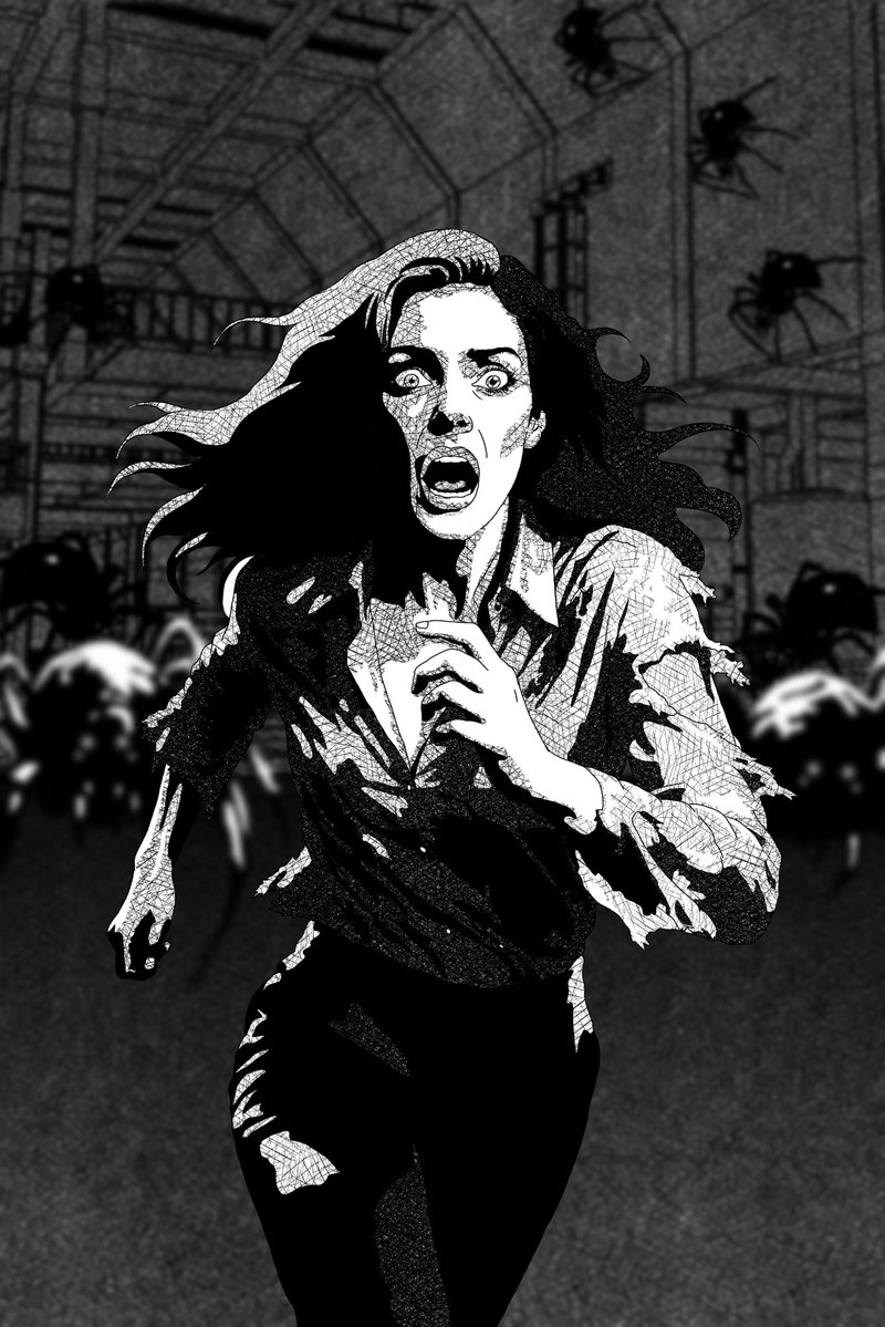 Trippwrites's tweet photo. Claire drank too much wine and called asleep on the couch, onky to find herself in a nightmare.
An illustration from my new book, Everything in its Place. Is your copy on the way yet?
#nightmare #scifi #scifibooks #books #newbook https://t.co/xKenBNO28q