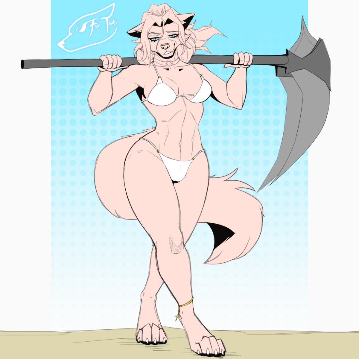 Foxtails_gua's tweet photo. I always make boys, this is time for girls ;3 not very explicit, I must improve my female anatomy first 🤭
#furry #furrygirl #sketch #scythe #art #girl https://t.co/07022LumXv
