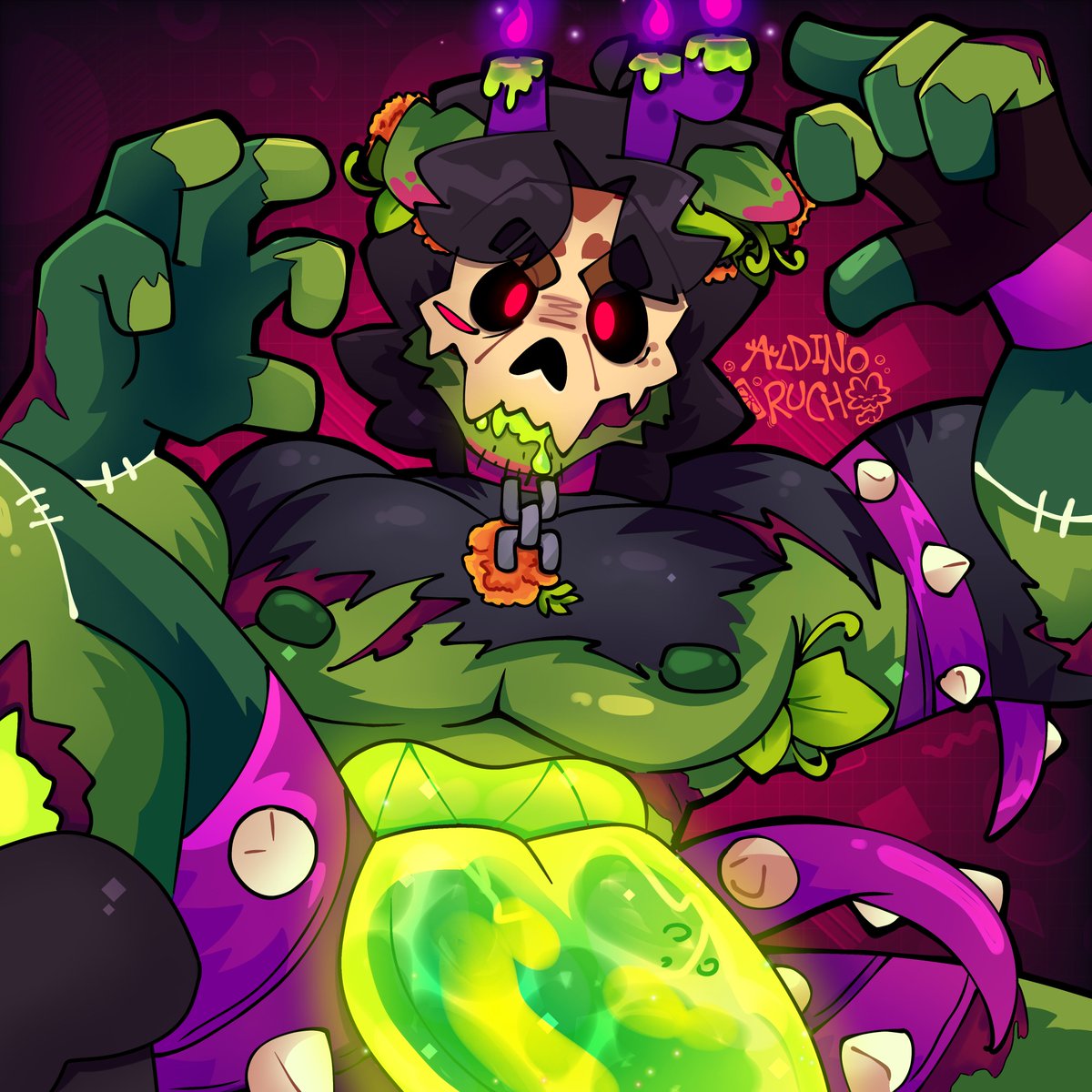 aldo_ruch's tweet photo. Ra...ww? 🍀🐾
Listo para éste mes de miedo 😱 
Se aceptan fanarts de mi zombie owo
#furryfandom #october #zombie https://t.co/E6ZejeV3mi