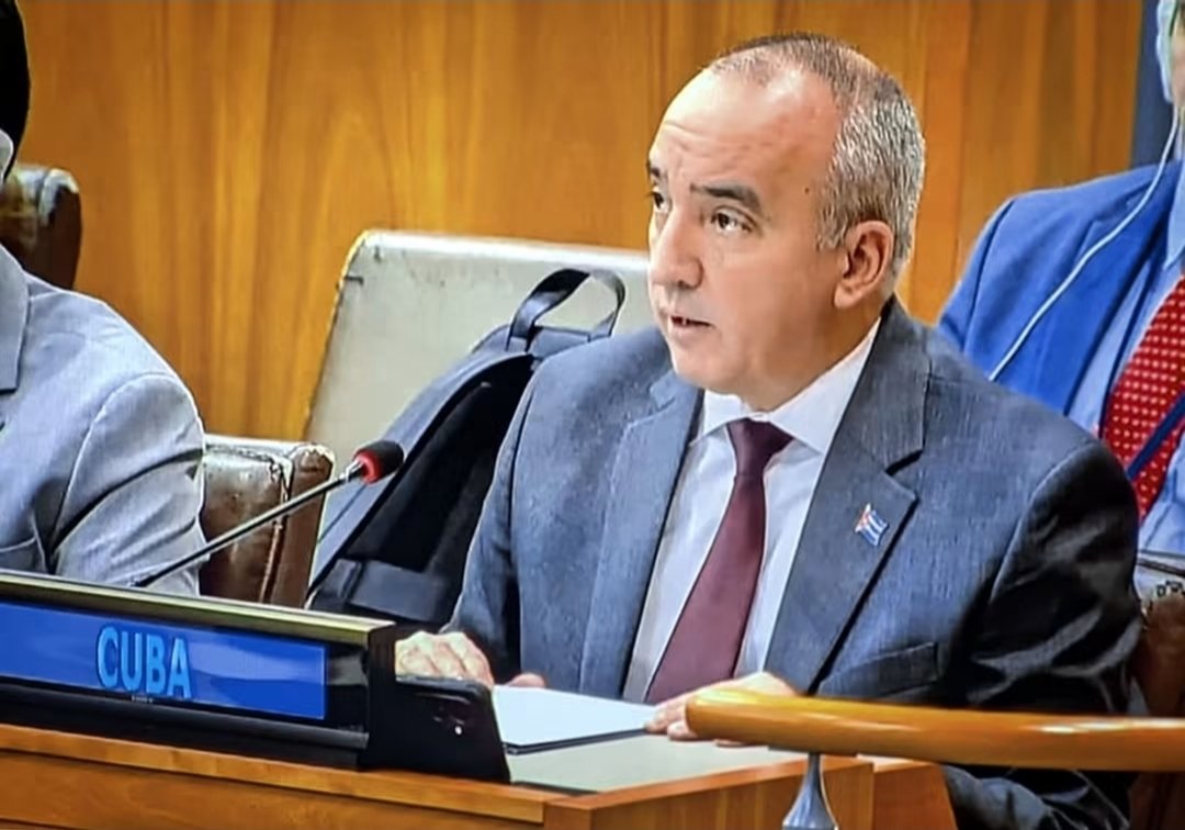 IsaelRo3971293's tweet photo. #Cuba denuncia ante la ONU el impacto de las medidas coercitivas unilaterales sobre los derechos humanos.
#CubaNoEsUnaAmenazaElBloqueoSí
#CubaEstáFirme
#CubaVencerá
#VillaClaraConTodos https://t.co/byWSgUwMnM