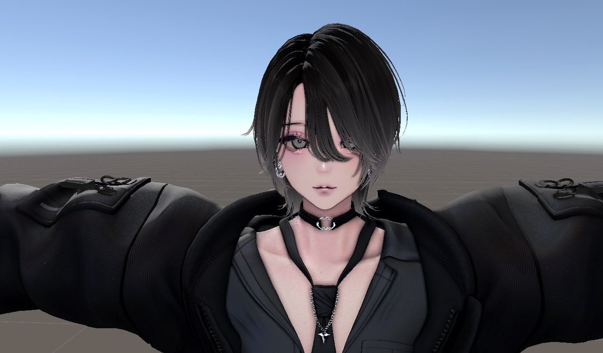 Kuroik0's tweet photo. おはちゃ〜
今日は体調が悪いので新泣夜でも...

#VRChat
#Nakiya3D https://t.co/qvlaTiJbYr