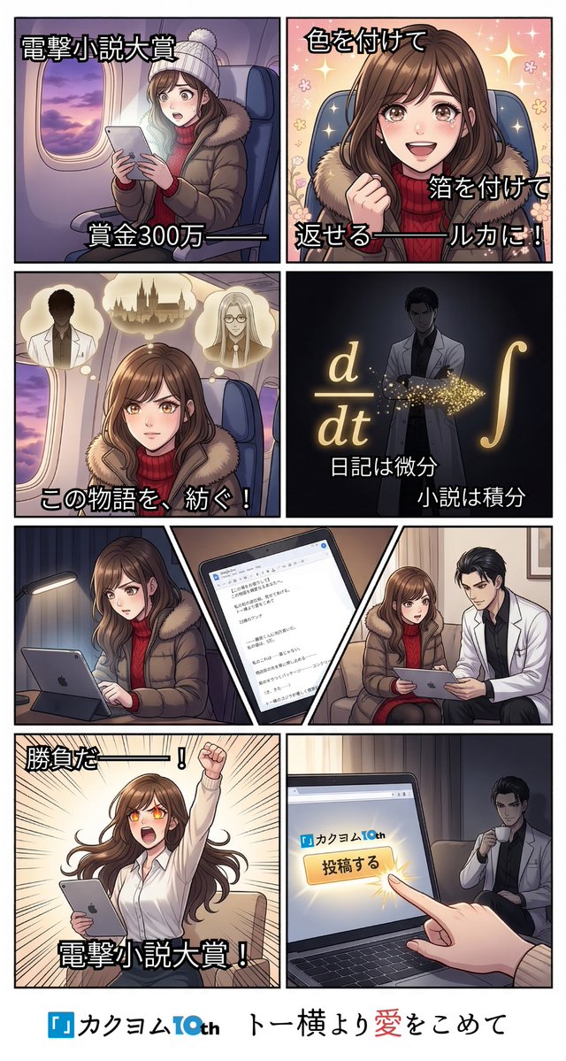sekuzu_anna1237's tweet photo. このラノ！Web小説大賞の中間突破作
『トー横より愛をこめて』

「フィネガンズ・ウェイク的」
「令和版ゲーテのファウスト」
「芸術・現代アート」
「ガチモン級の天才」
反応は様々！

これは前衛アートか、怪作か。
あなたはどう思った？

＼第1話はこちら🧛‍♂️／
https://t.co/S2ICOzhB0B

#カクヨム https://t.co/RuVPlVyYyd