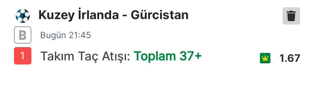 cizgisel1's tweet photo. Bu eşleşmeden ilk maçtaki gibi 40 taç civarında beklentim var.

İki takım da kanat oyunu oynuyor. Özellikle Gürcistan tarafının geçişlerde merkezle hiç işi yok ve oyunu kanattan kuruyor.

Barem 35 civarı olsa yüksek güven olarak alacaktım ancak bu baremden orta güven alıyorum. https://t.co/npLwK5bJxT