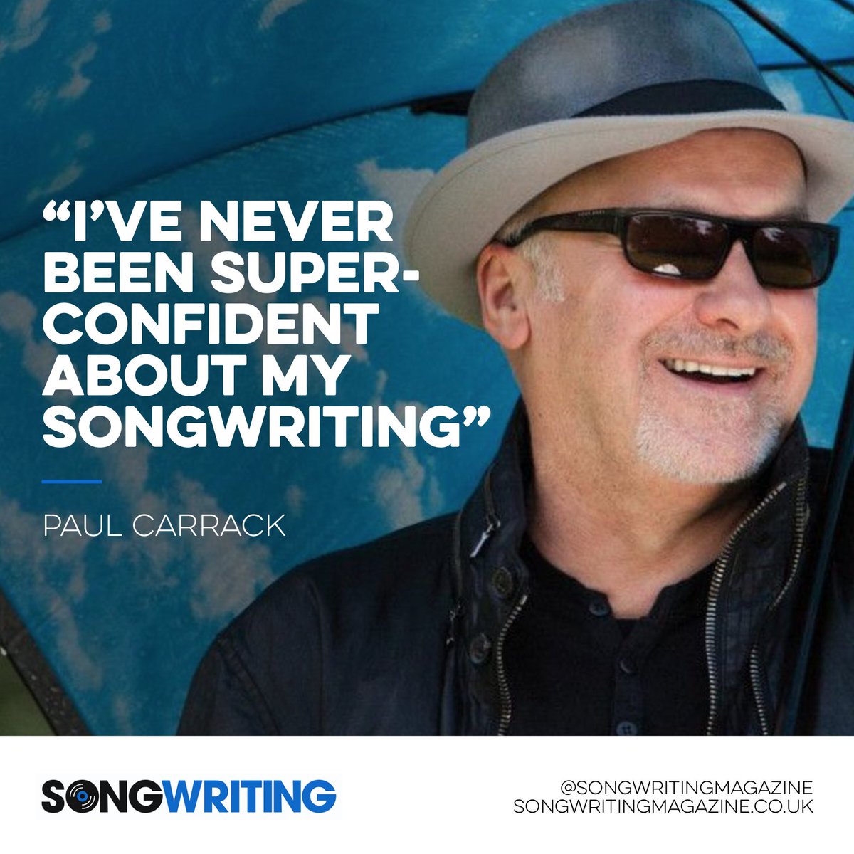SongwritingMag's tweet photo. “I’ve never been super-confident about my songwriting” — @PCarrack

On this day in 1974, Ace released 'How Long?'. Here the singer-songwriter explains how one of the very first songs he wrote came to be... https://t.co/JKbls8k82j

#howlong #ace #paulcarrack #songwriting https://t.co/EfsWJ6bMtL
