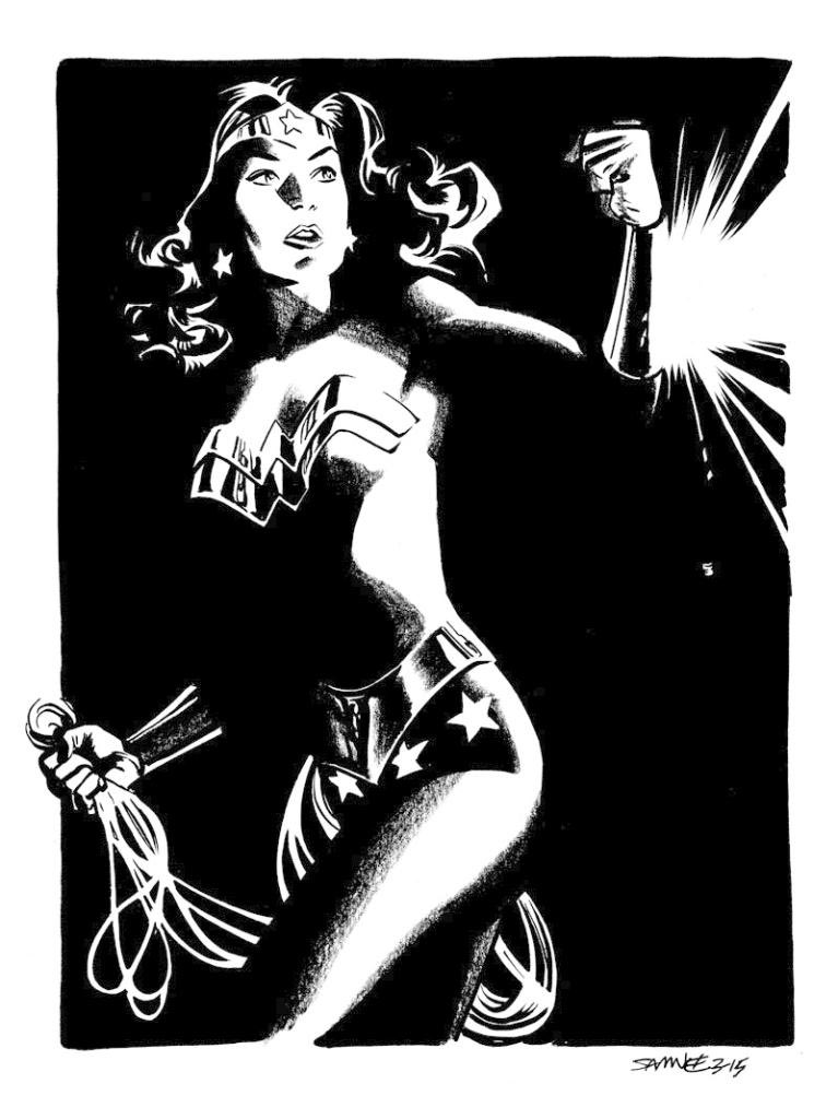 wondercanarys's tweet photo. wonder woman by chris samnee💫 https://t.co/NuUoAHPjQc