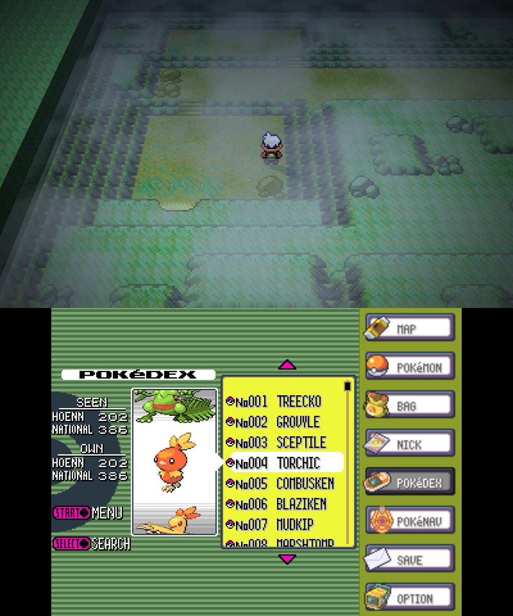 DustZallax's tweet photo. Pokémon Emerald 3Ds Dual Screen v0.2.0 is OUT! 💚

• Original Party, Summary, Bag, Pokédex and PC Box menus on the bottom screen, fully touch-enabled
• New 3D BATTLE mode inside the voxel overworld
• Major Voxel 3D visual upgrade with HD-2D-inspired lighting, blur, bloom, particles and fog
• More terrain work on Route 104 and Route 105
• Major performance improvements across the engine and voxel renderer
• Builder is now around 2.5x faster
• New Web Builder, QR installation/update flow and optional HOME Menu CIA forwarder
• Lots of fixes and stability improvements across both Classic 2D and Voxel 3D

Download and full changelog 👇
https://t.co/yeihAjwZD8
