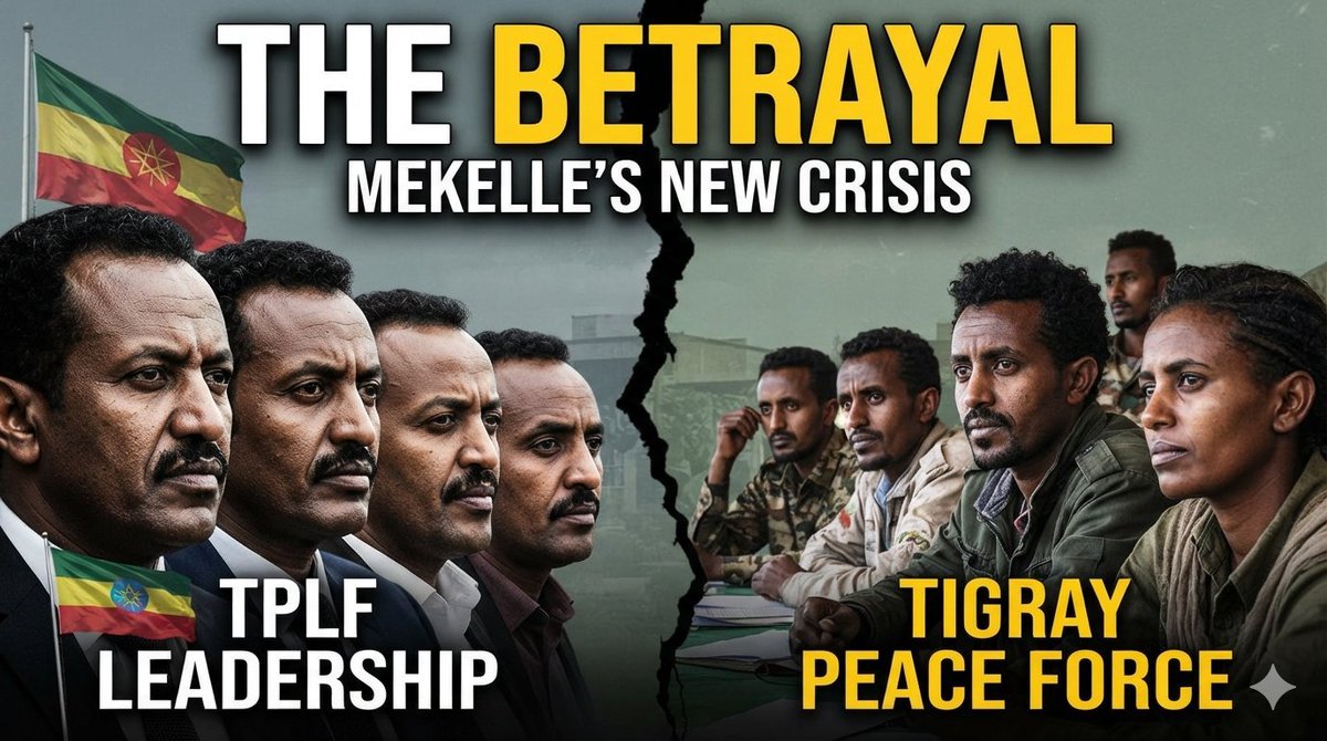 Said92841597's tweet photo. https://t.co/798qXlYIih
TPLF vs Tigray Peace Force: The Betrayal That Broke #Mekelle https://t.co/8PqxUWe4rU