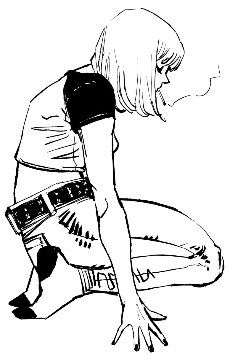 Chloe_in_pink's tweet photo. Really like this quick Ingrid sketch 😌 https://t.co/qq51teM8bR