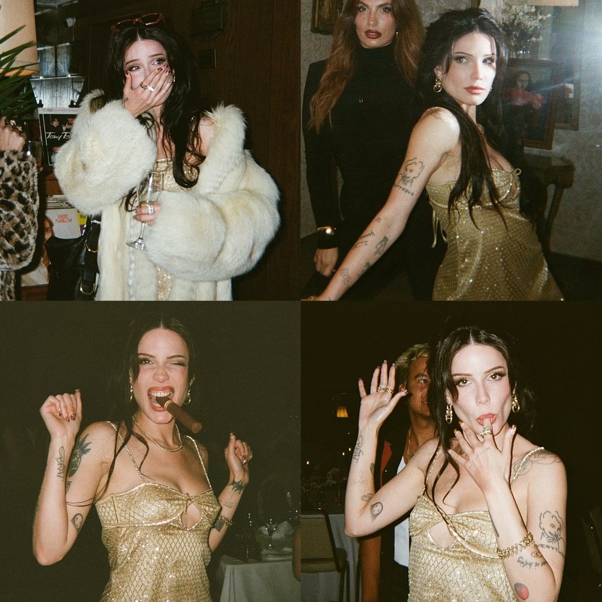 HopelessPunksey's tweet photo. this Halsey looks is NOT talked about enough 😍💛 https://t.co/sqOOUJf3ja
