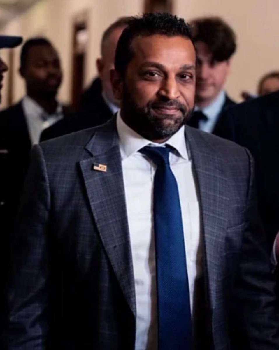 MAGAVoice's tweet photo. 🚨 JUST IN: FBI Director Kash Patel is going to get MARRIED to Alexis. Congrats you guys  🎉 https://t.co/VZGpKHVGtu