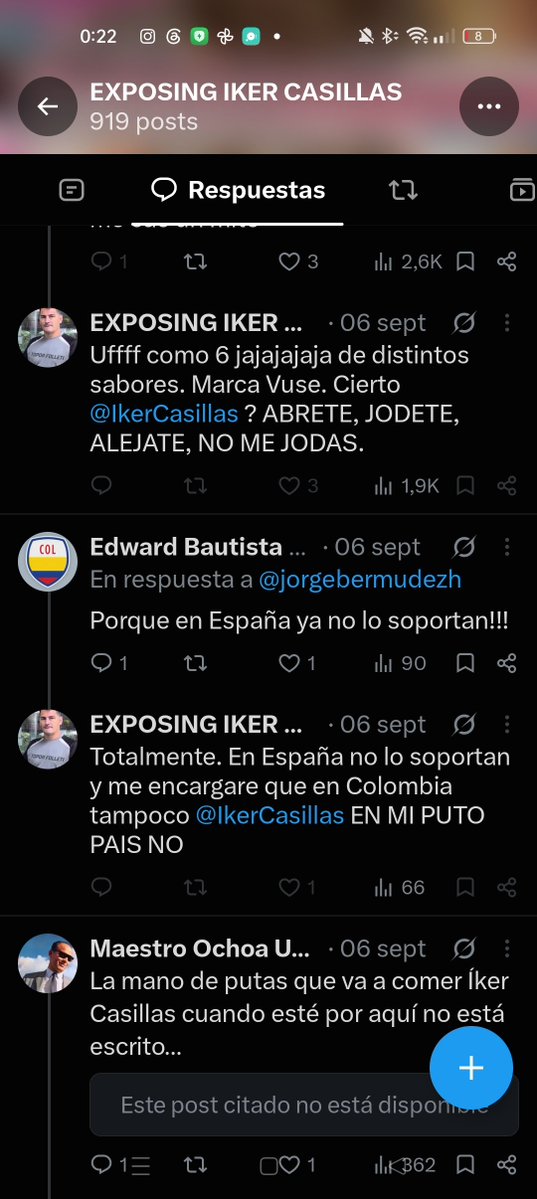 casteEnfurecida's tweet photo. Es curioso 😂 que ahora diga que se ven pero hace un mes cuando se le olvido fingir su identidad porque se enteró iba a Colombia le iba a poner una orden de alejamiento https://t.co/sENYlh1FwH