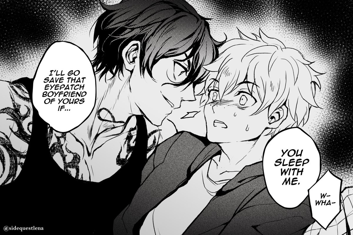 b0xn0's tweet photo. "Why don't you prove to me how much you love that guy..."

My messed up brain keeps coming up with messed up situations... #endonirei https://t.co/zVcHgrfY4T