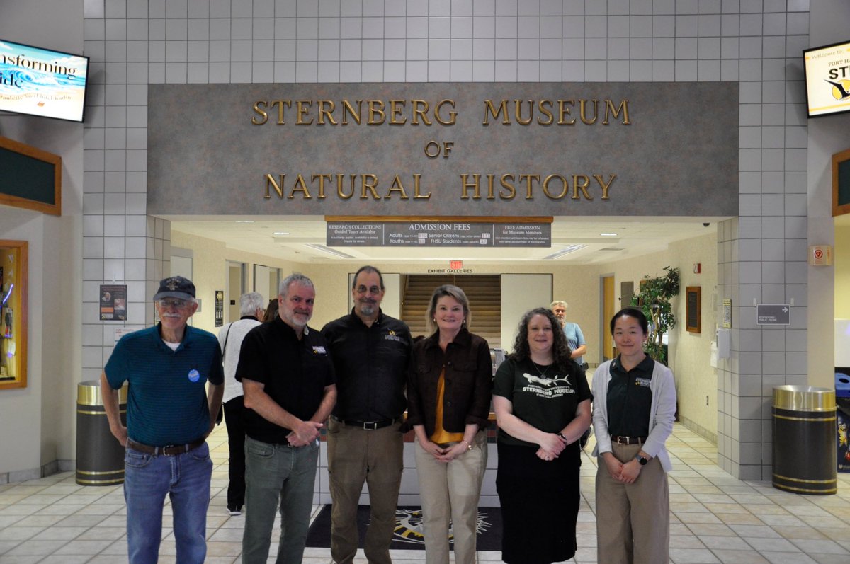 cindy4kansas's tweet photo. What better way to spend a Sunday afternoon than at the Sternberg Museum of Natural History? I explored the fossil exhibits, held a snake, and even played with a raccoon. I’m sure you can guess my favorite part 👀

Unfortunately, the future of this museum isn’t guaranteed. It’s set to close this December because of state budget cuts pushed by Ty Masterson. I came here to directly hear from staff and visitors about what losing this place of pride would mean. We can’t let budget cuts erase an important part of our state. 

I’ll keep working with staff, local leaders, and the community to find a solution. Stop by the museum, make a donation, and encourage others to do the same! It will take all of us to keep the Sternberg Museum open for years to come.