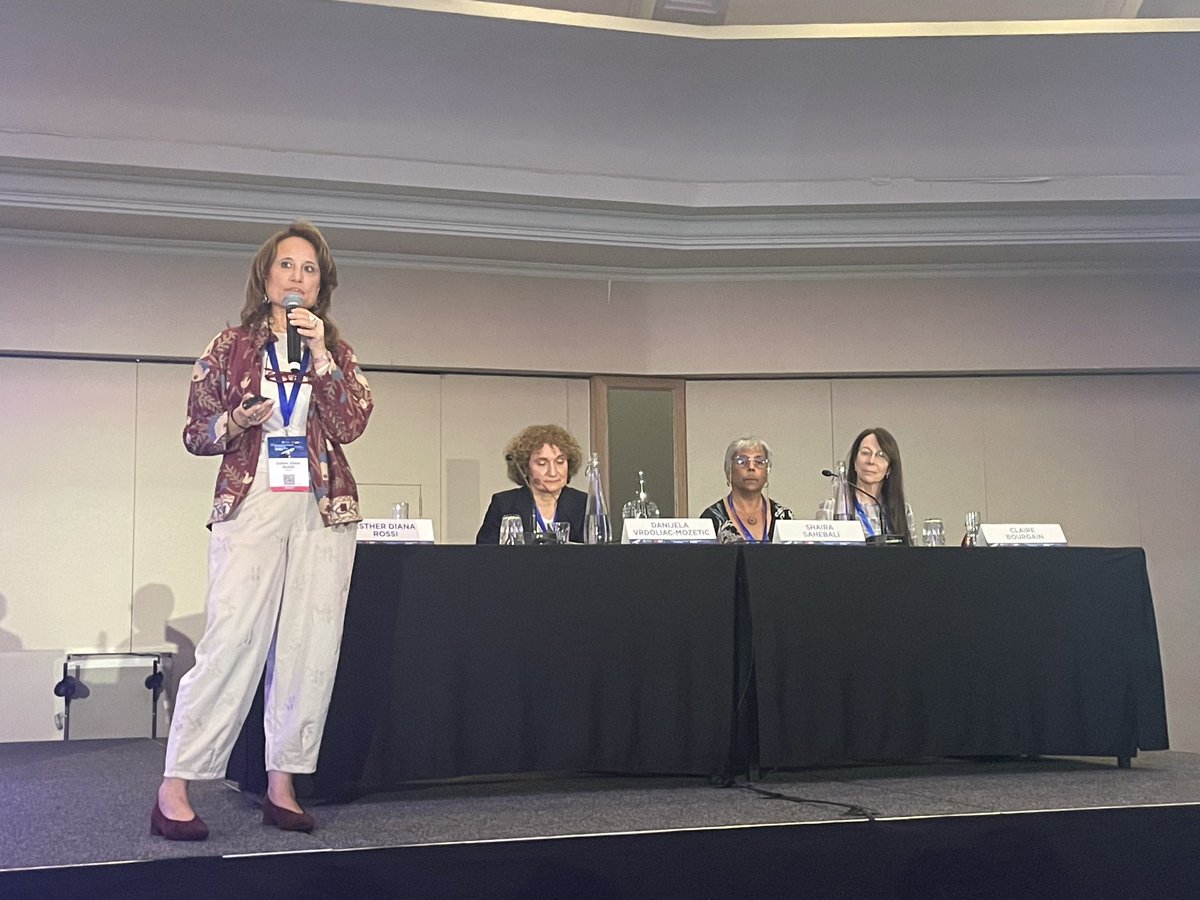 ZMaleki_cyto's tweet photo. Women in Pathology, Keynote lecture by Dr. Rossi at #ECC2026, great presentation!!! @IACytology @DianaEstherossi @ESP_Pathology @IvanaKholova @mdlozanoe @MozeticV @chriszioga @ZMaleki_cyto https://t.co/TeoaD6VeqZ