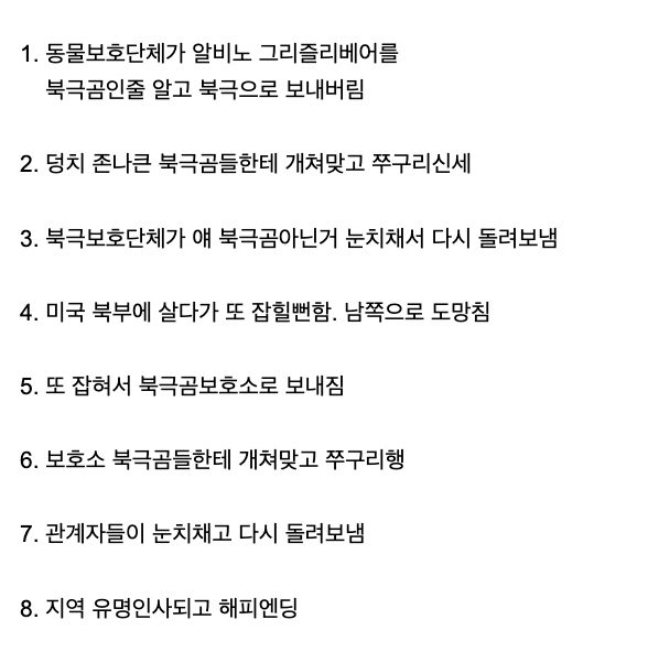 laterinfo_'s tweet photo. 아니 저 북극곰 아니라구요!! 춥다구요!! https://t.co/fW5k7yJV9E