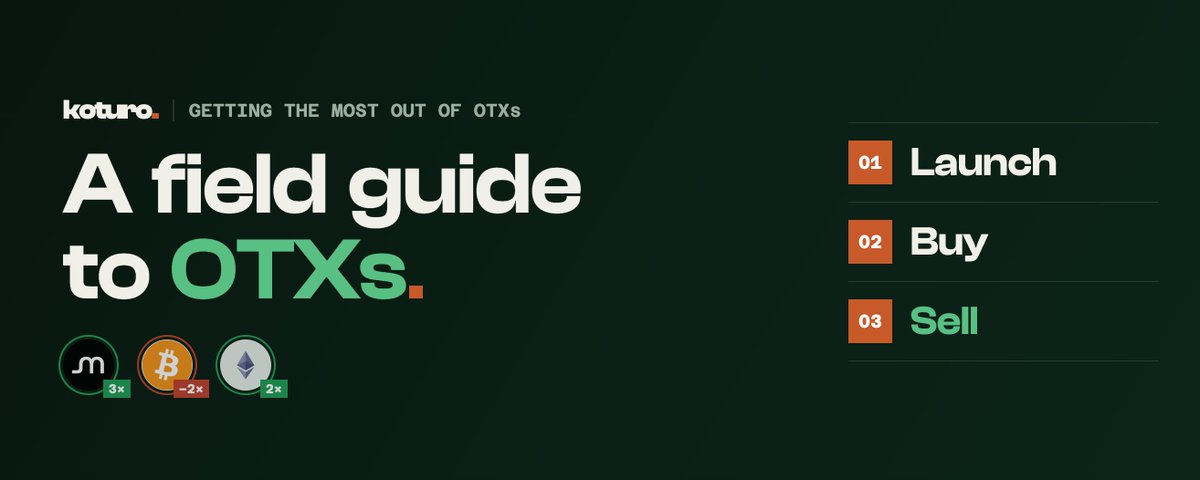 A field guide to OTXs: launching, buying and holding leveraged coins