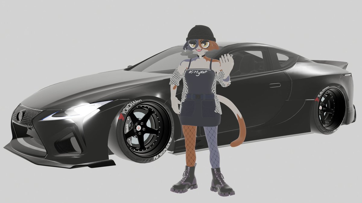 SkullsChaos's tweet photo. Meow Skulls got a new whip! ☺️

#Meowskulls #fortnite #art #fortniteart #lexus https://t.co/0sQboECs00