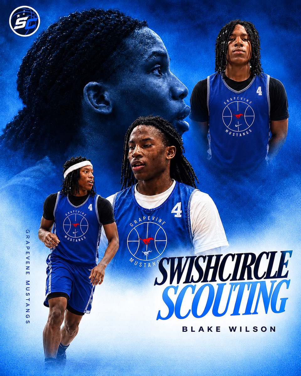 Swishcircle's tweet photo. This weekend, SwishCircle got eyes on one of Texas’ most underrated guards. At 6’2” with a pro-level frame, Blake Wilson is a two-way guard who pressures 94 feet, plays fast, finishes strong on two feet, and consistently makes the right reads.

#GASO, https://t.co/XtoZjwwKKZ