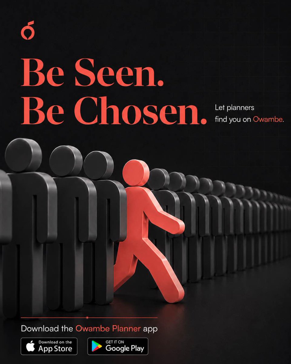 owambeplanner's tweet photo. A potential client cannot book a vendor they never encounter.

You can have excellent work, competitive prices and years of experience. But if you're absent when the client starts searching, someone else gets considered first.

Create your vendor profile today on Owambe Planner. https://t.co/1E5vNdsGAb