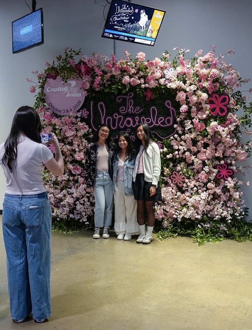 UnraveledTours's tweet photo. livies at #UnraveledInWashingtonDC, an The Unraveled Tour photobooth has been placed inside Capital One Arena at section 105! 🌸 https://t.co/gIesHlOAFf