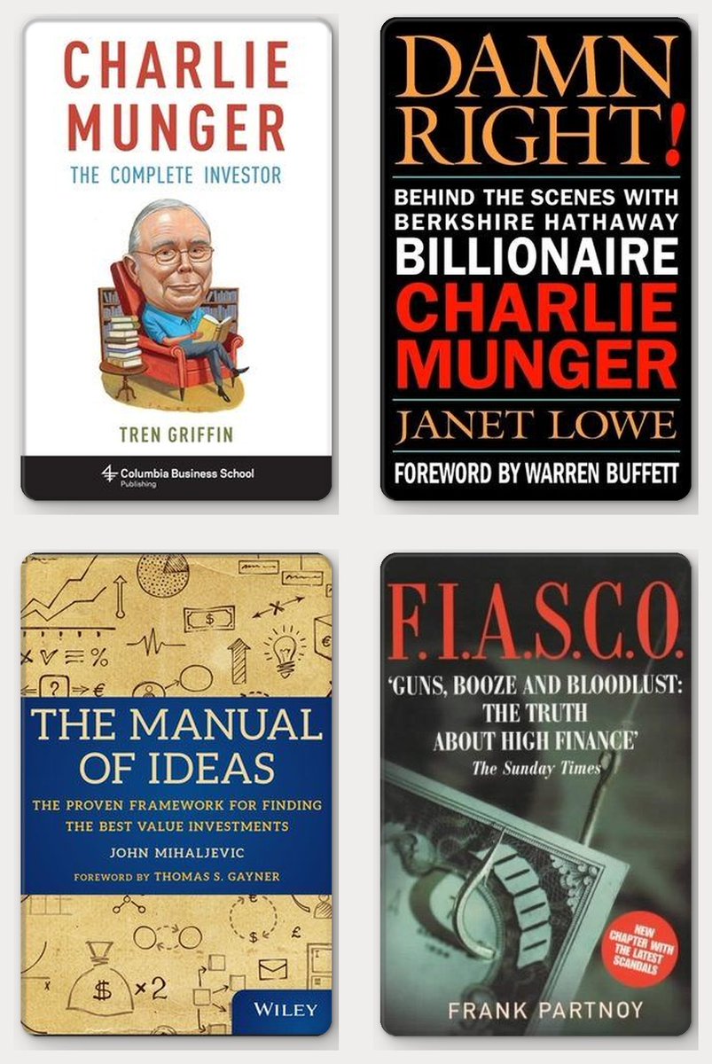 BooksInvesting's tweet photo. 16 books Christopher Bloomstran (@ChrisBloomstran) has told people to read: https://t.co/zAwg4ggLrn