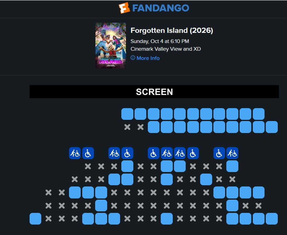 TheDailyDewgong's tweet photo. #ForgottenIsland is PACKED at @Cinemark #ValleyView #Ohio for #Sunday #October 4 for 6:10 show. TAYO NA! (LET'S GO!). Jo, Raissa and Raww are happy to welcome you to #ForgottenIsland by @Dreamworks Beautiful art, animation, music and have a FUN time. #Wapoosh GET YOUR TICKETS PLS https://t.co/HKI7I7QIh3