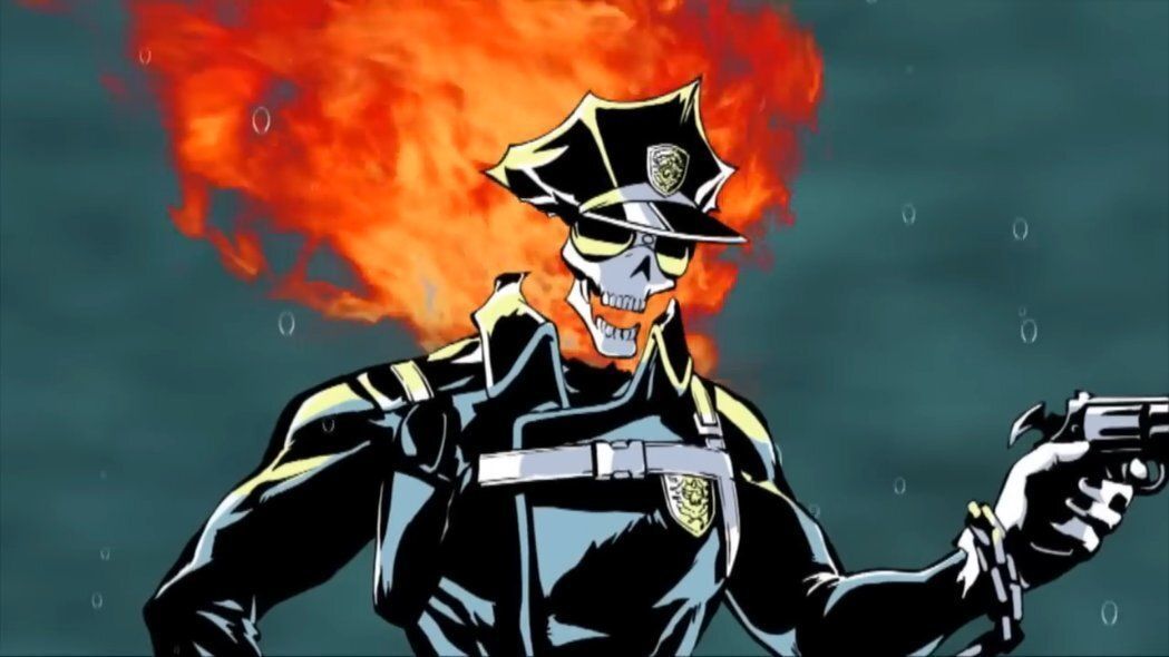 AnimatedTypes's tweet photo. Flaming Skeleton https://t.co/rASmO56O6k