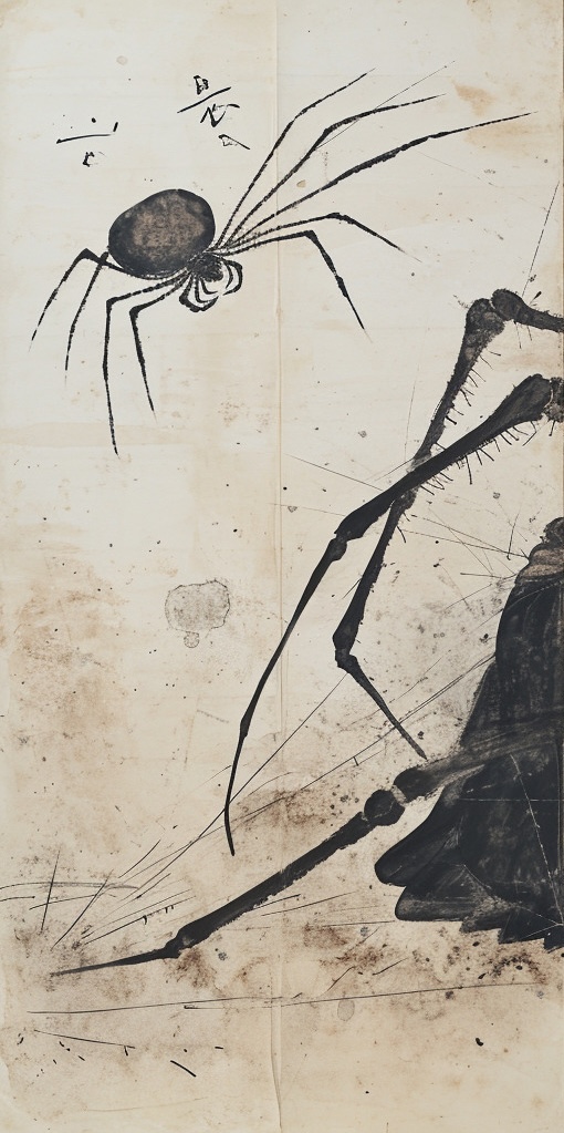 solisolsoli's tweet photo. The Spider-Woman · Japanese Folklore https://t.co/RRZGQudyaq