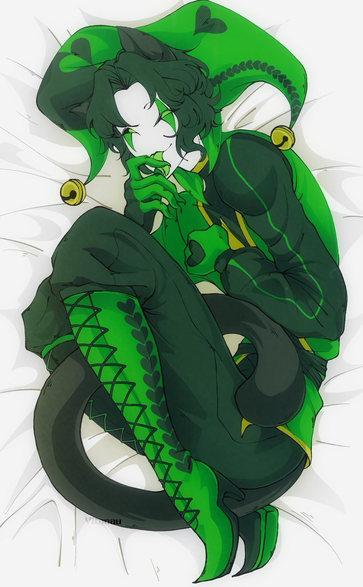 ryirsh's tweet photo. #harlequin #thefreakcicrus #tfc #fanart #dijitalart https://t.co/AXT7jxUFIn
