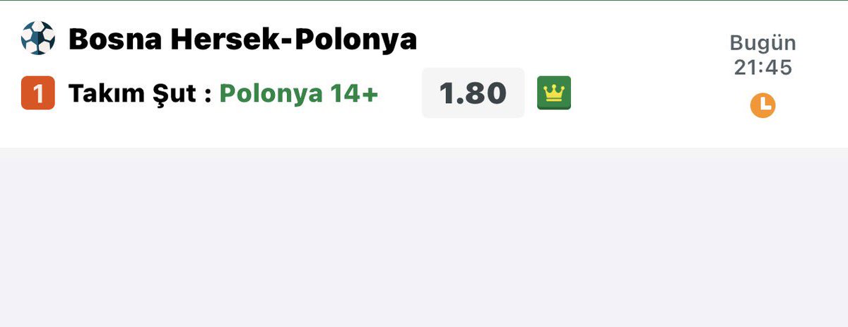 EdgeTahmin's tweet photo. Polonya Zieliński-Szymański-Zalewski üçlüsü ve Swiderski ile Bosna’nın üzerine gidecek. Bosna Džeko’suz daha az üretken olacaktır, Polonya topu daha çok tutup kanatlardan ve uzaktan deneyecek bir takım bu hacimi yakalamak onların elinde.🫡🫡

#iddaa #kupon #iddaatahminleri #tahmin #nesine #futbol #veri #analiz #istatistik #oran #mackolik