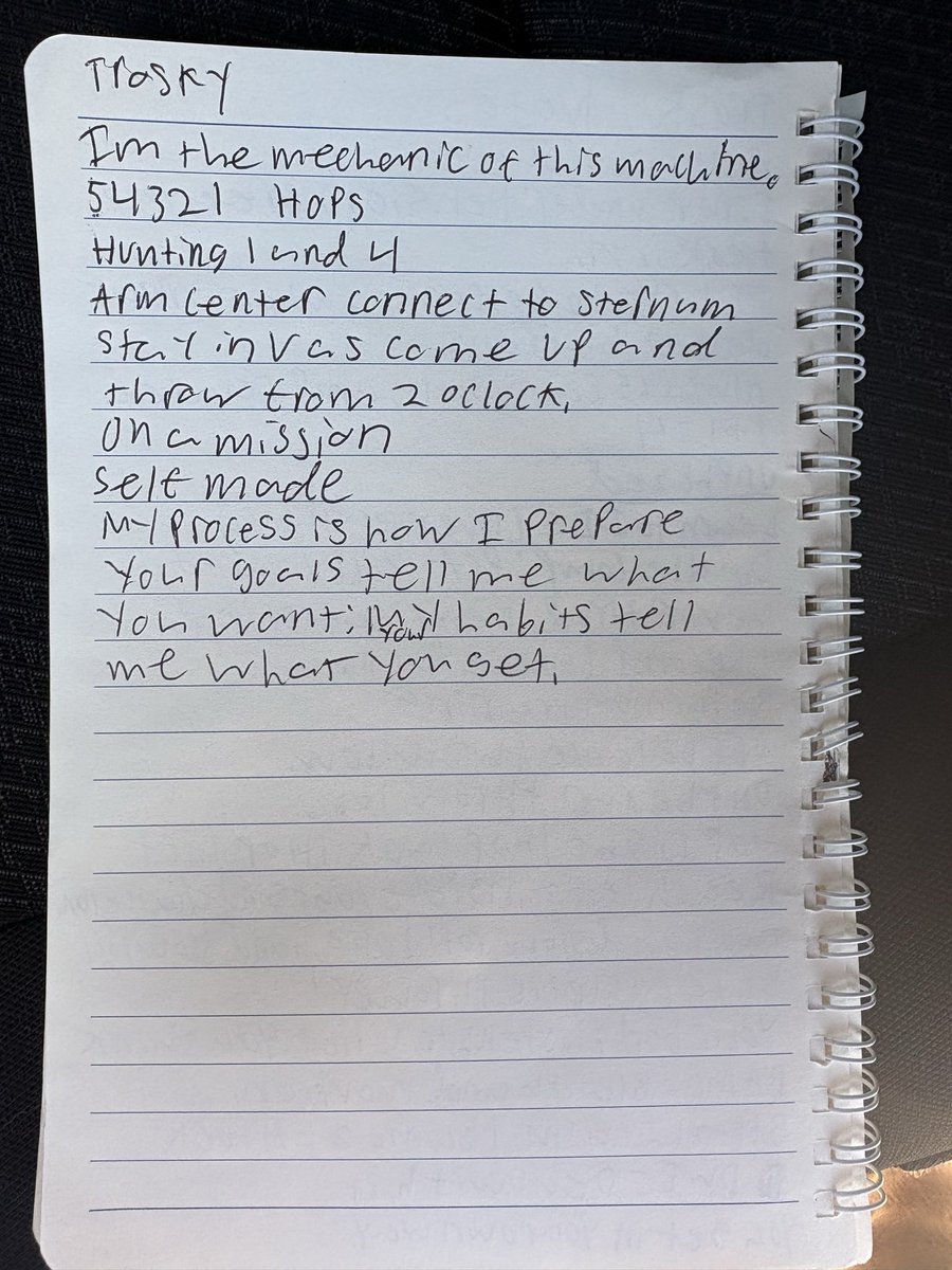 BradyBene2's tweet photo. Had a great time getting to learn from @NateTrosky today. Thank you for putting on a great clinic.
Here’s some of my takeaways from today’s clinic.
@Coach_ChrisR @MBC_Prospects @BVBaseballCoach https://t.co/a6JnkkNNH1