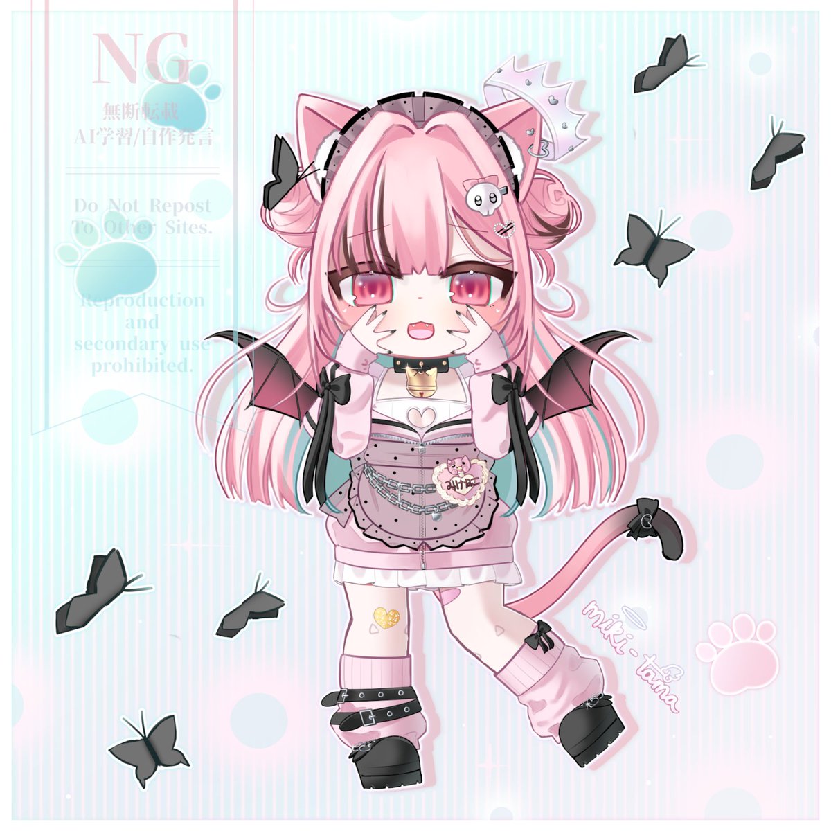 mikitamaa's tweet photo. :¨ ·.· ¨:
`· .   🤍 #ねここあーと 🖋️ ꒱

Everyone's favourite cat..! ₍୨୧^. .^₎⟆ 🐾 ｡˚
Mii-chan's outfits are always so cute ~ https://t.co/HmKbqwV5rC