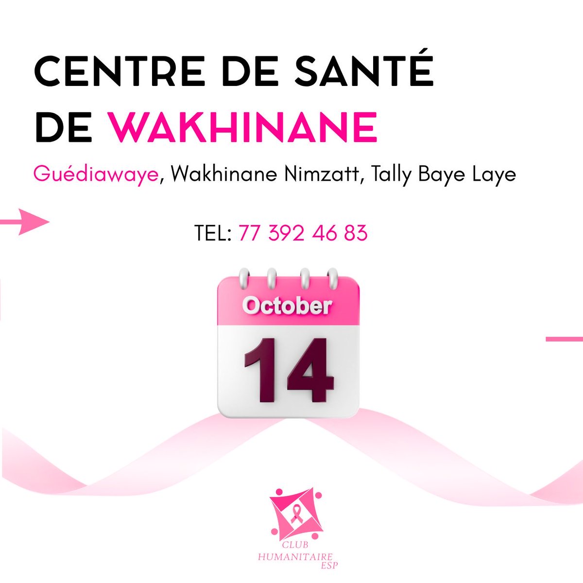 humanitaireesp's tweet photo. Des centres près de chez vous pour faciliter le dépistage. Gratuit ! 🎀 À vos agendas 📅 https://t.co/0VqS7mNFw5