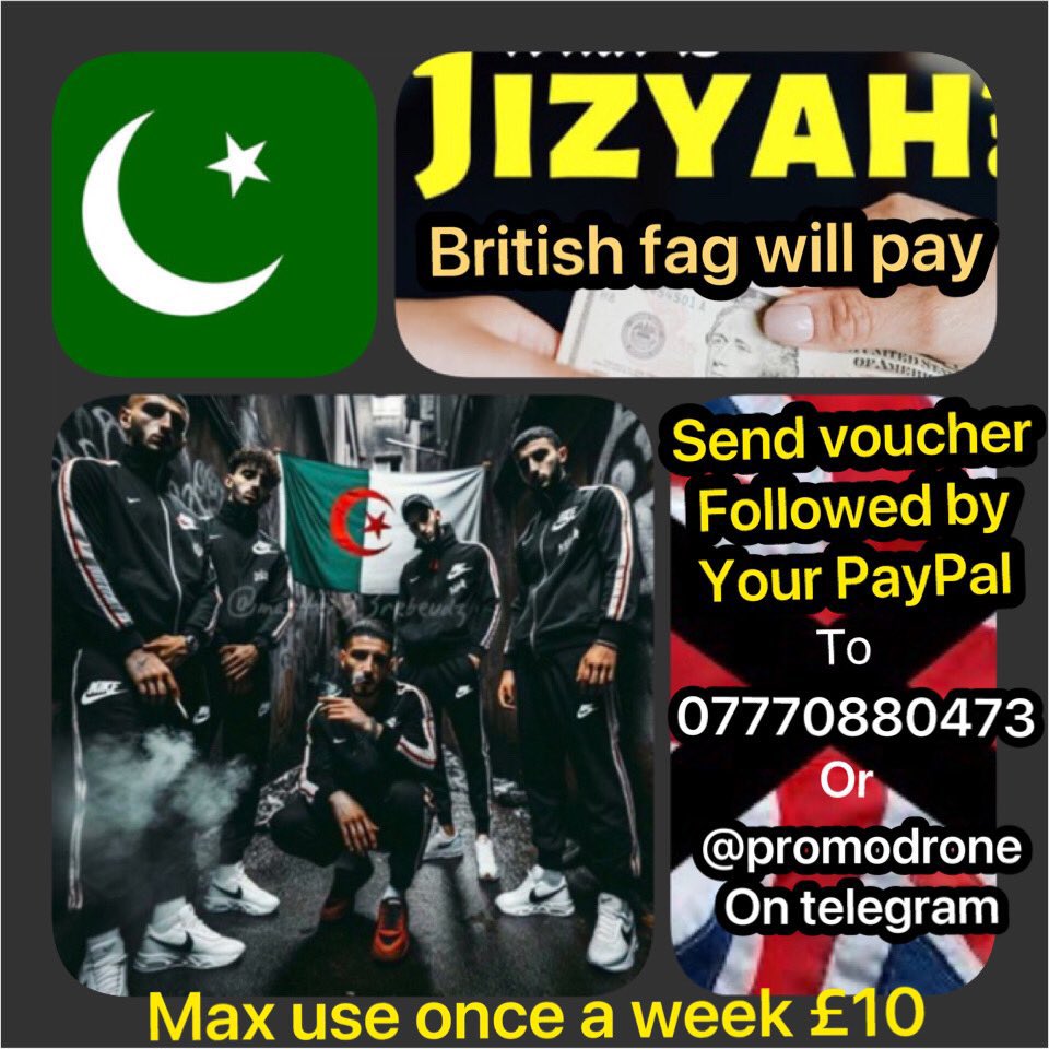 ARABMASTER_st's tweet photo. Jizyah must be payed https://t.co/Wfk5VaM44t
