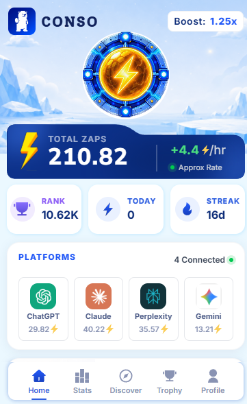 TungLenpc's tweet photo. Exploring @conso_xyz — an interesting AI × blockchain project with a unique Prompt-to-Earn concept.

Still early, but definitely worth watching. 👀

#CONSO #AI #Cryptocurrency https://t.co/dk3AjUgqOb