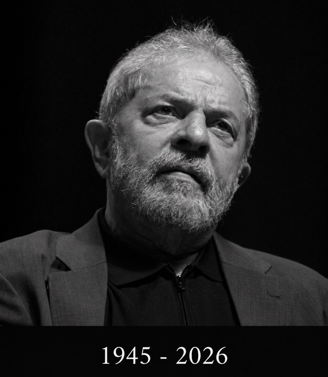 Gianferreyra_'s tweet photo. 🚨🇧🇷 URGENTE 🇧🇷🚨

MURIÓ LULA DA SILVA https://t.co/dlB828jfB1