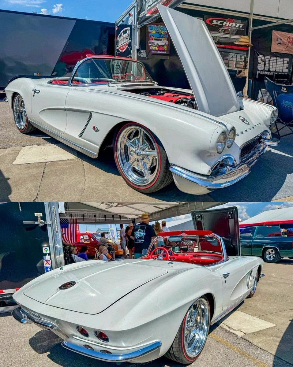 Bella250689's tweet photo. 1962 Chevrolet Corvette at Triple Crown of Rodding https://t.co/J6bIF8cT8u