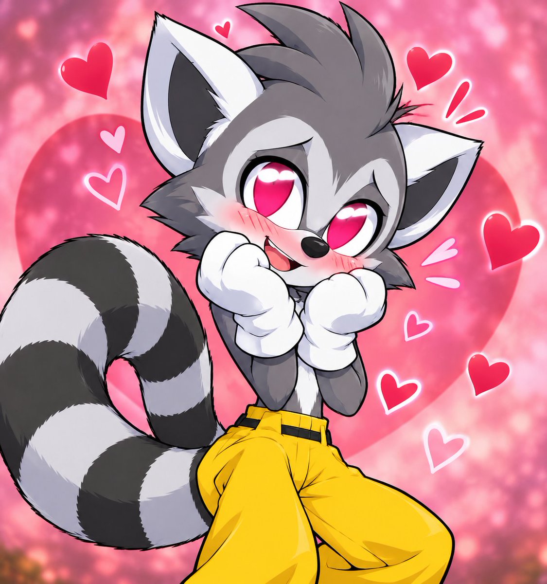 K2R2Productions's tweet photo. @xdaredevlx Here is another one but with a male lemur character crushing on Tangle. I also RP as this character just like I do the male wolf character. It's apparant both the male wolf and male lemur character love Tangle and Whisper. https://t.co/ijGWPeXpsY