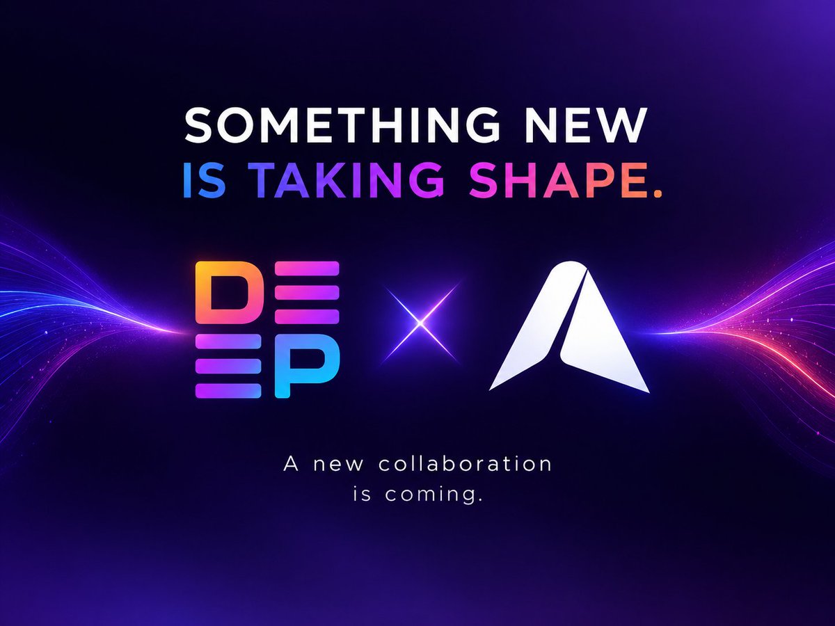 DeepFunding's tweet photo. Hey Community!

It’s been a minute!

Something new is taking shape…

DEEP × @ApexAccelerate 

Two ecosystems. New possibilities. One collaboration.

The first chapter is coming soon.

Stay tuned and register here: https://t.co/VPCp1iXdgt

#DEEP #Apex https://t.co/dqQAdEzQl2