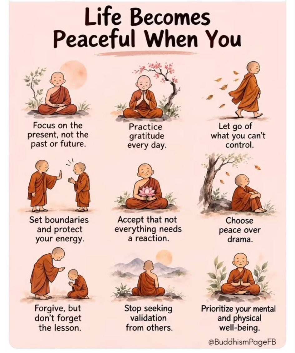 CaraMia200's tweet photo. Good morning friends. Monday is a great day to remember
some mental discipline to relieve unnecessary stress.
#Peace #LifeHacks #ModernLife https://t.co/P9nQXJaCmI