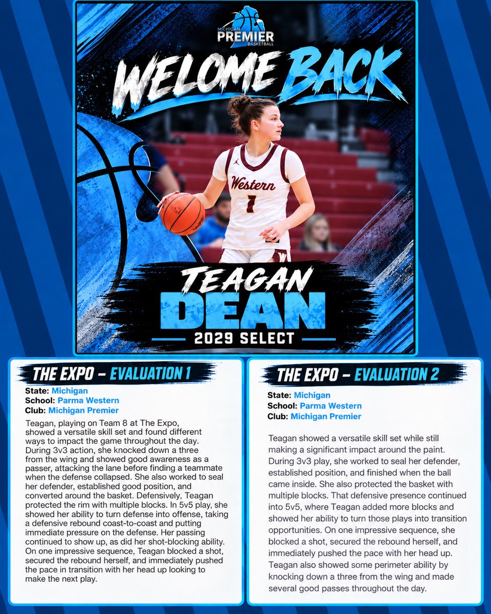 TeaganDean03's tweet photo. Thanks for the write ups @pgh_Danyle . Had a great time at the Expo. Looking forward to the next! 

@PGHMichigan @CoachEvanBell @CoachEmilyPGH @MIpremierbball @MPremierS402029 https://t.co/vrm4t9LUWr