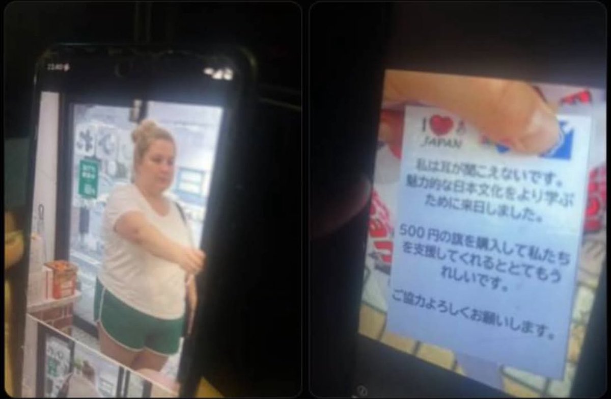 japan_miyu_'s tweet photo. 【福岡】

聴覚障害者のフリして
日本中を詐欺して回る白豚が話題に

現在は福岡に滞在中の模様 https://t.co/s3N7WeZMjy