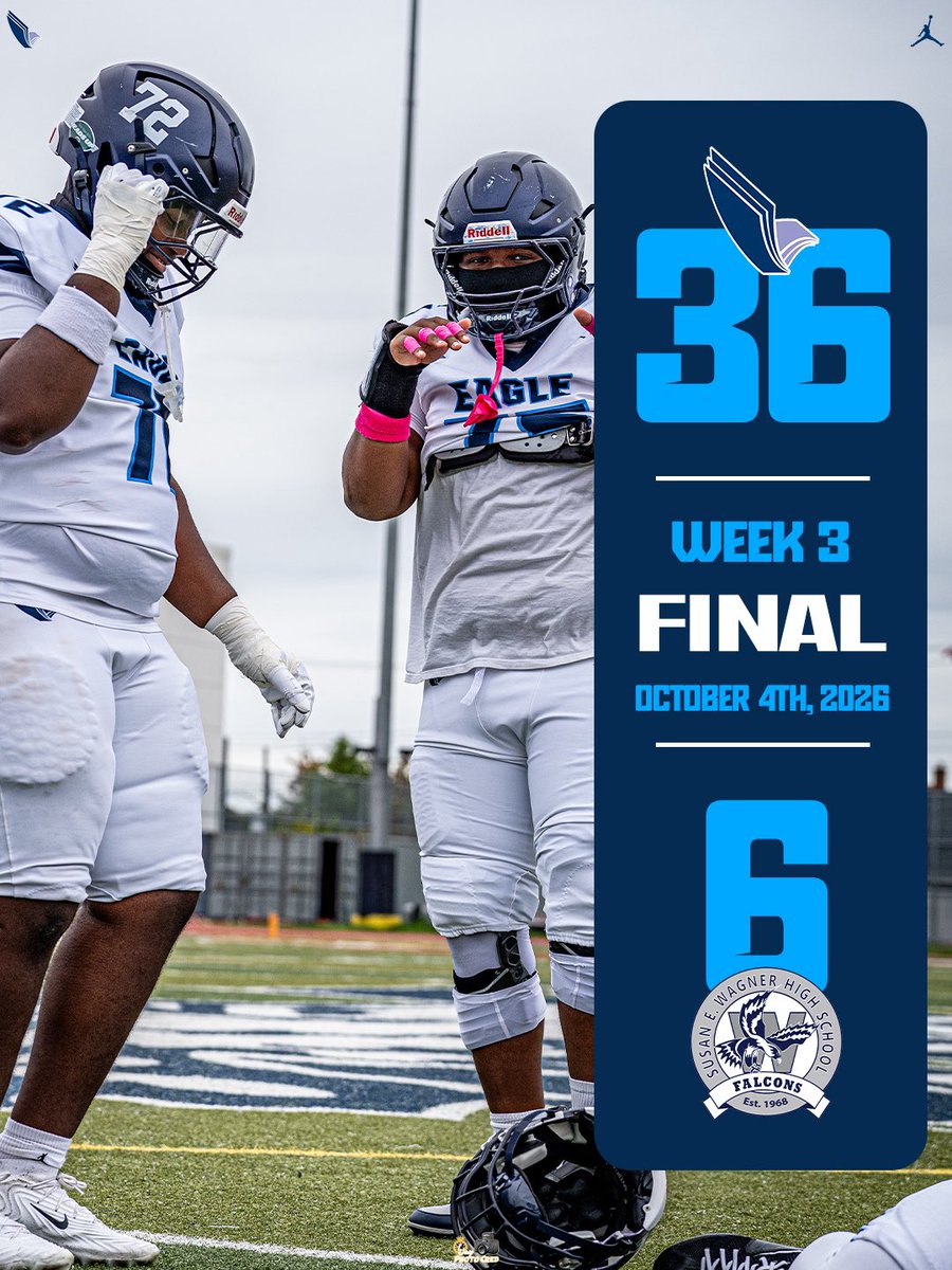 eagleacademyfb's tweet photo. 5-0 (3-0 PSAL)
🦅🆙 https://t.co/UcEJldPnWC
