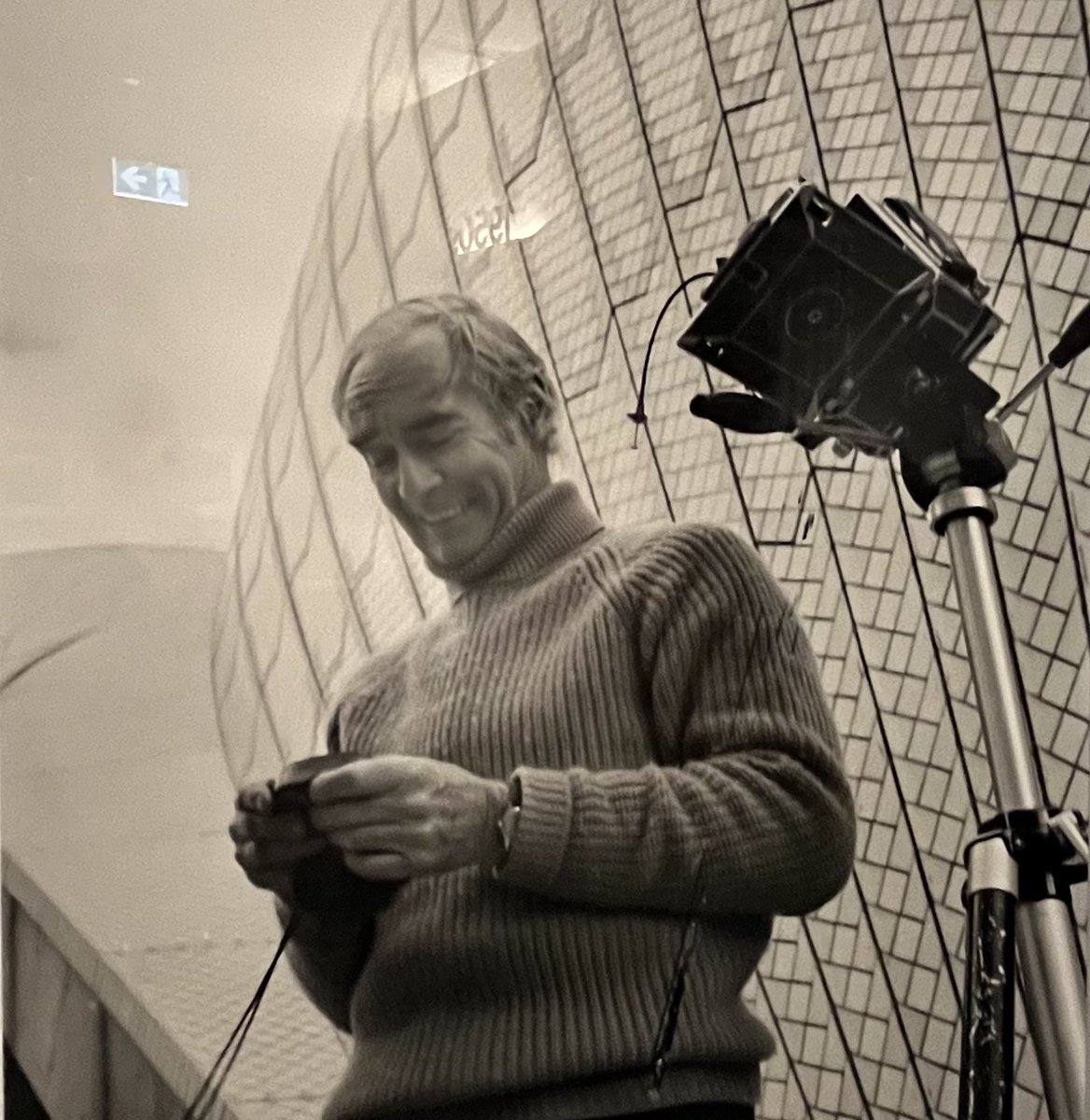 PhilipThalis's tweet photo. Dupain, Utzon &amp; the Sydney Opera House.
Genius in unison
See it at the Dupain exhibition @statelibrarynsw https://t.co/aH71uMCGx2