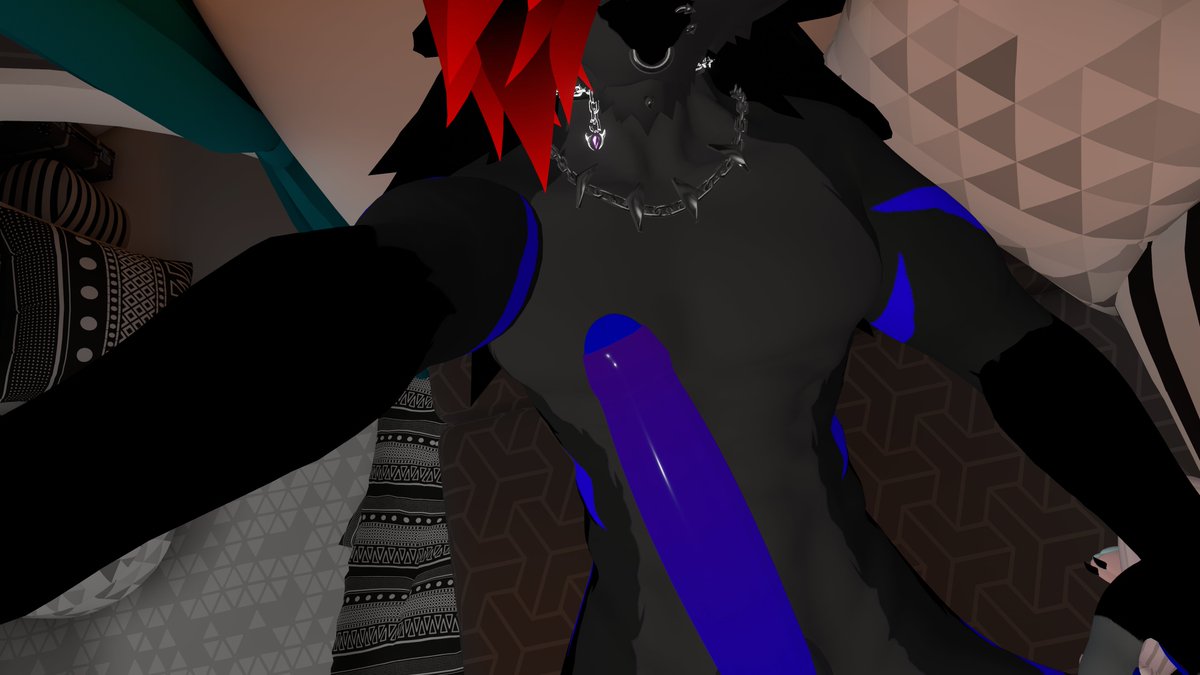 NoirN0va's tweet photo. Idk What To Put here so :P

#fyp #nightbeast #furry #vrchat #nsfw #lewd https://t.co/bhHEFJdDYJ