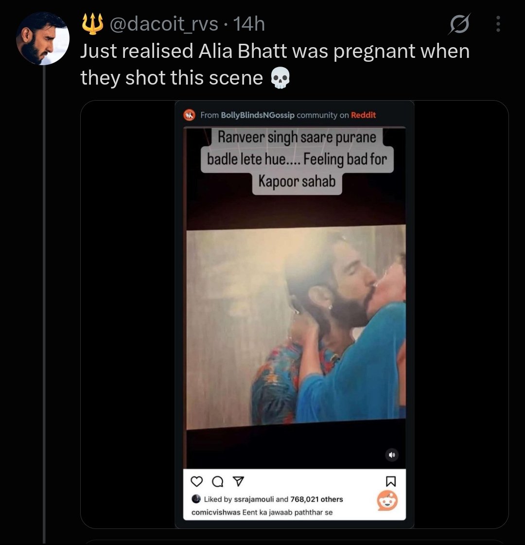 PlainMainJain's tweet photo. 1- I didn't ask &amp; ur fav's daughter don't live rent free in my head like Raha in urs
2- ask cuckveer and dickpika bots to stop bringing Raha into fws first 🤮 https://t.co/rf1iAF69Ic