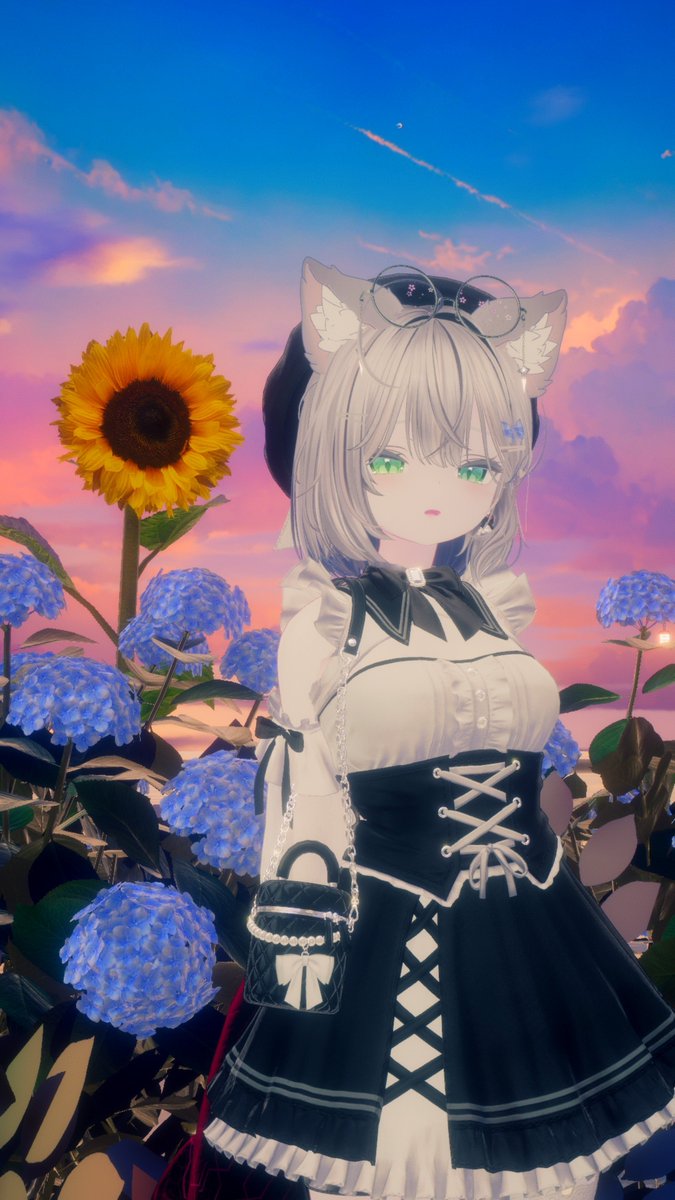 LiluRays's tweet photo. おはようございます( ᐛ )ｲｪｧ
 #VRChat 
 #VRChatPhotos https://t.co/FJ369SoaRL