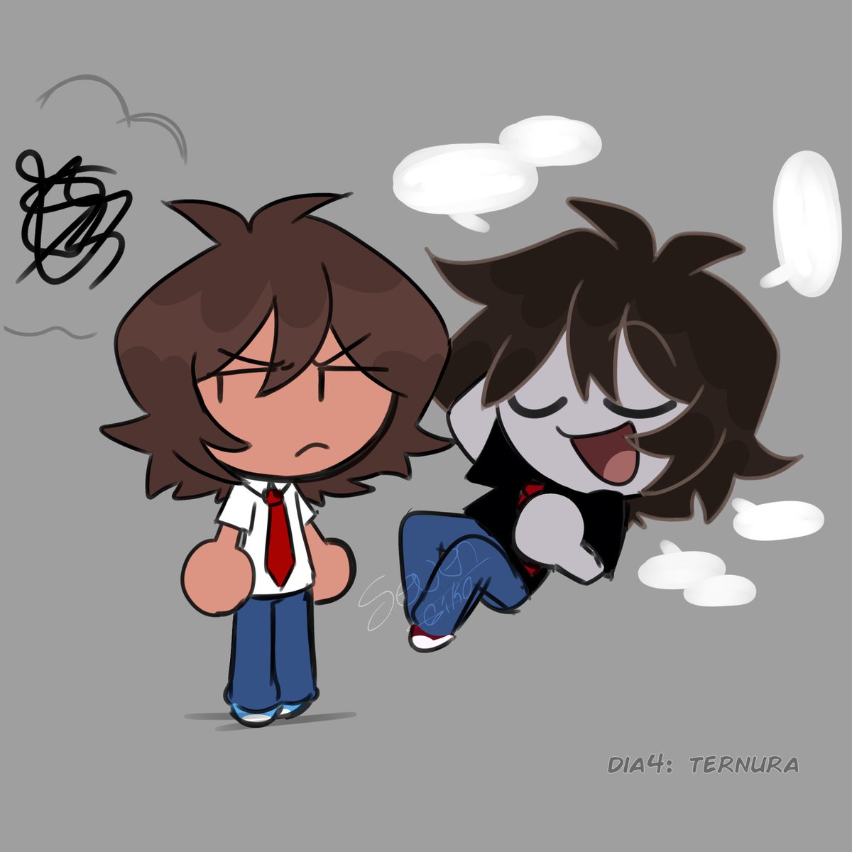 Emeric__7's tweet photo. El Freddy y el Fred así bien kawais 
#fnafhstober2026 https://t.co/fk9jkFc6ka