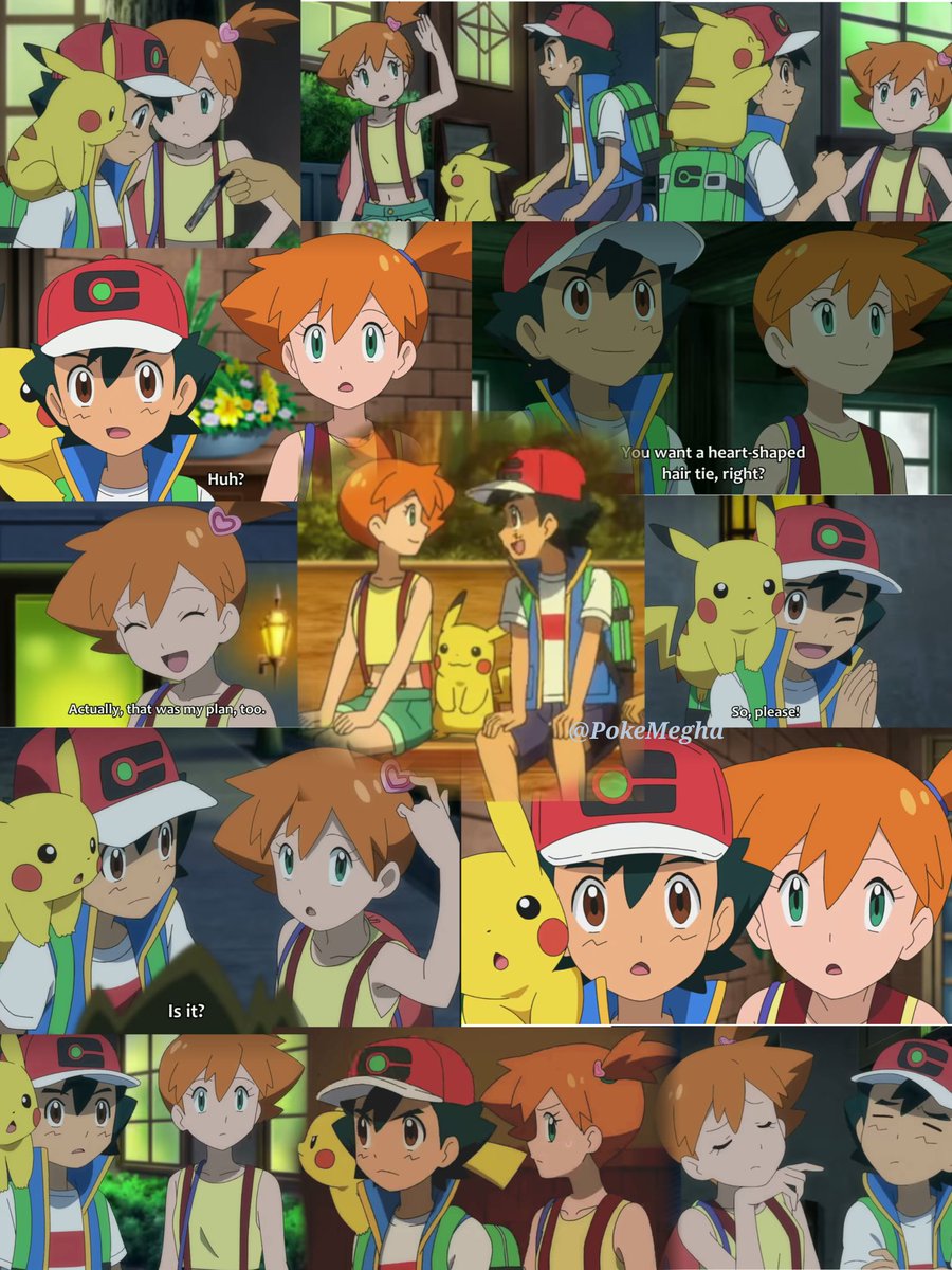 PokeMegha's tweet photo. Remember when MPM randomly decided to give us the authentic Ash &amp; Misty dynamic~🥹🫶

#Anipoke #Pokemon https://t.co/Hwj72BAN3L